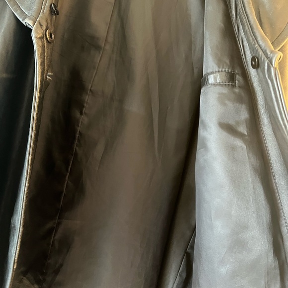 Women’s Size 2X black leather jacket. Johnson leather - Picture 5 of 9